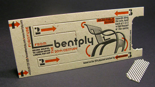 Illustration for article titled This Brilliant Business Card Transforms into a Tiny Chair